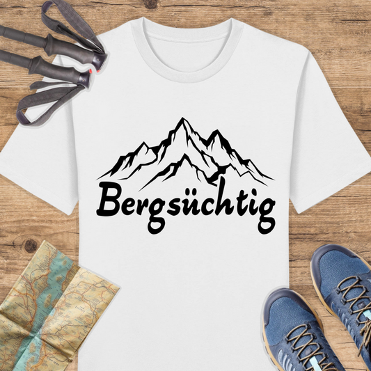 Unisex Bio T-Shirt Bergsüchtig