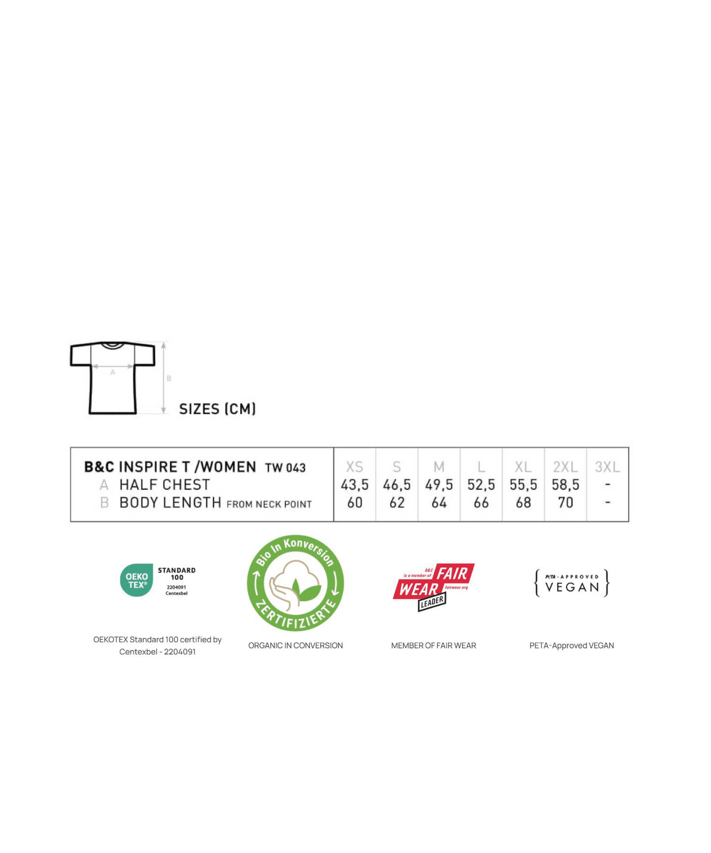 Damen Medium Fit Bio T-Shirt Baum Eichhörnchen