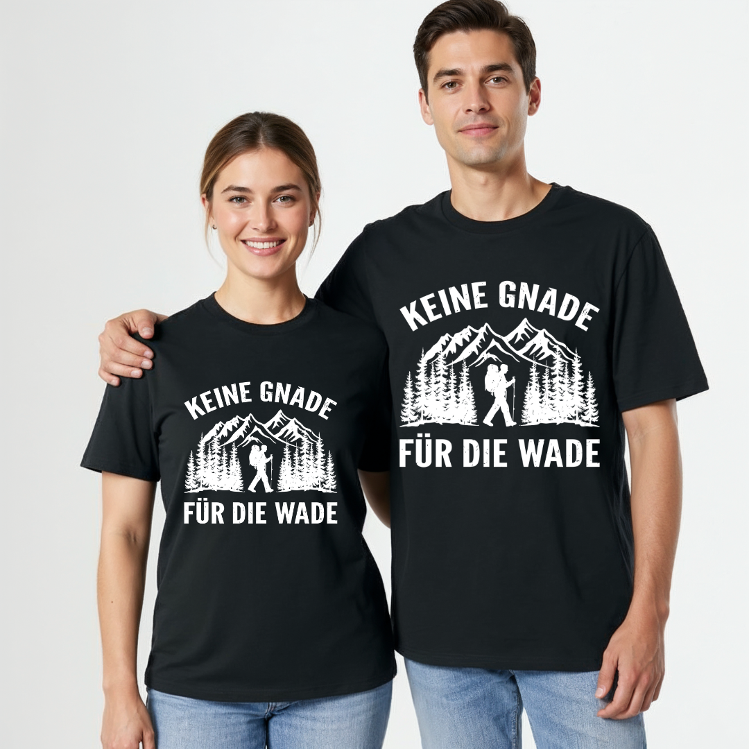 Unisex Bio T-Shirt Keine Gnade für die Wade
